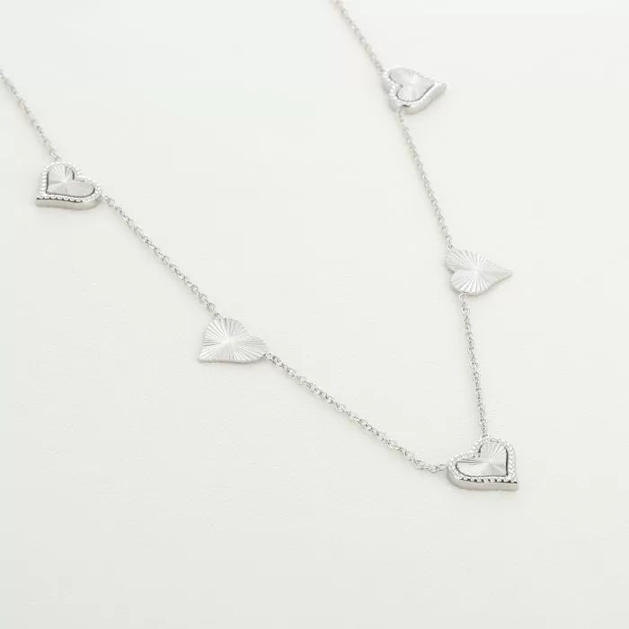 Ketting 5 hearts