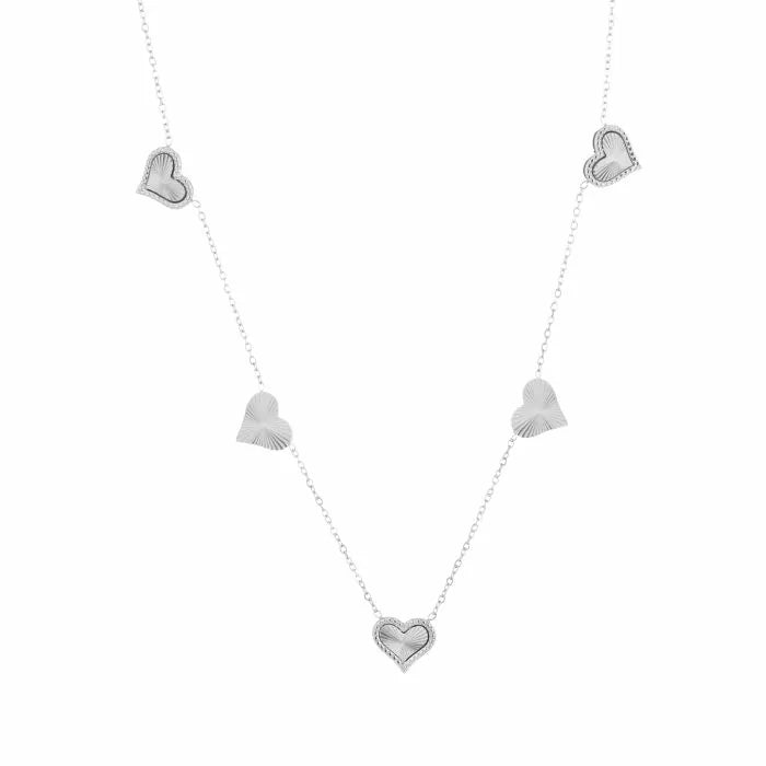 Ketting 5 hearts