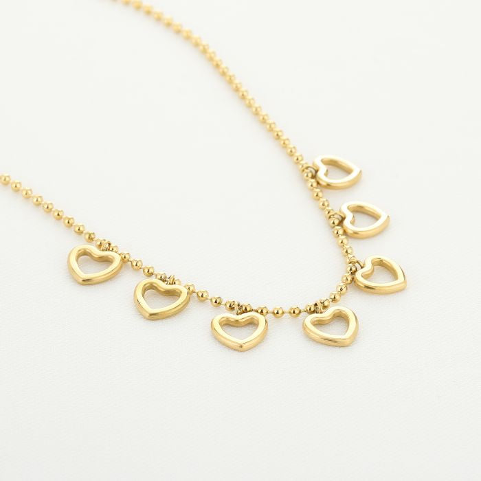 Ketting Open Hearts