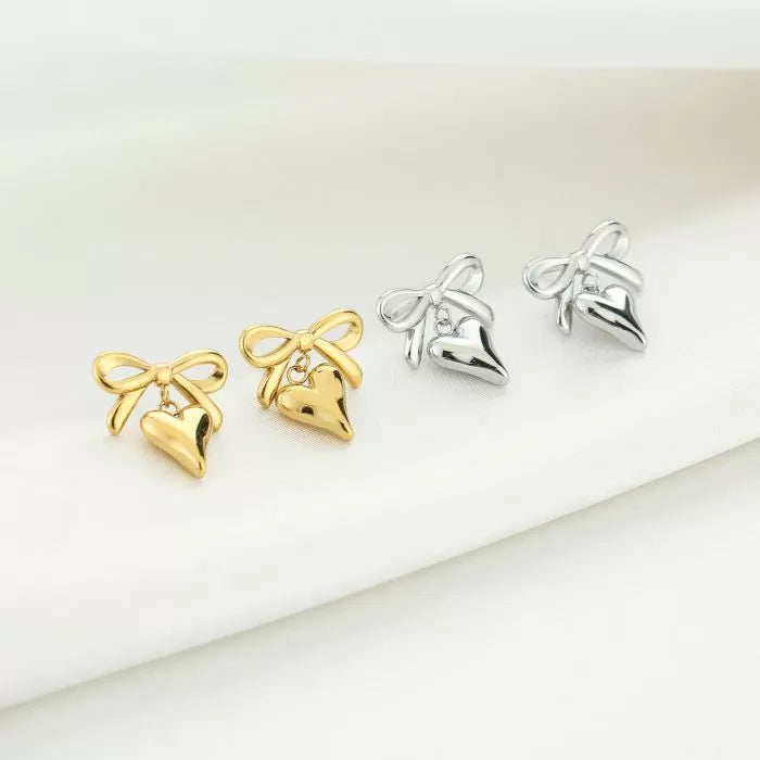 Oorbellen Bow Love