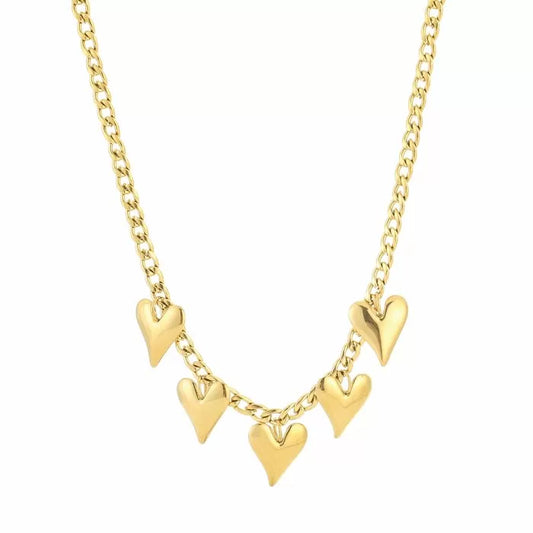 Ketting statement hearts