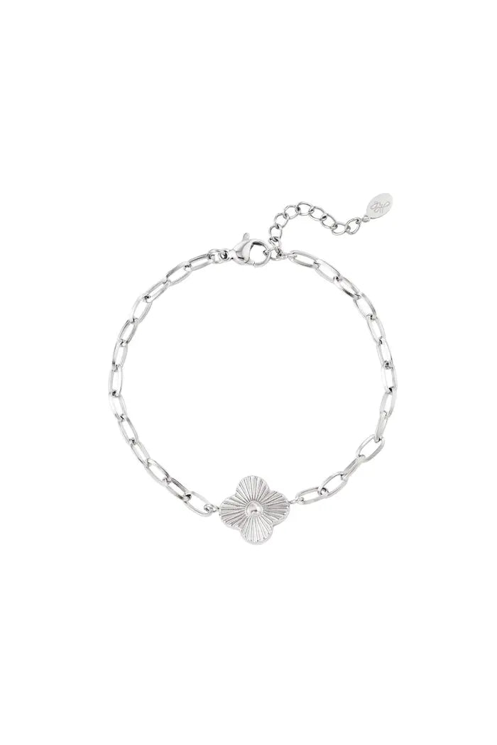 Armband link flower