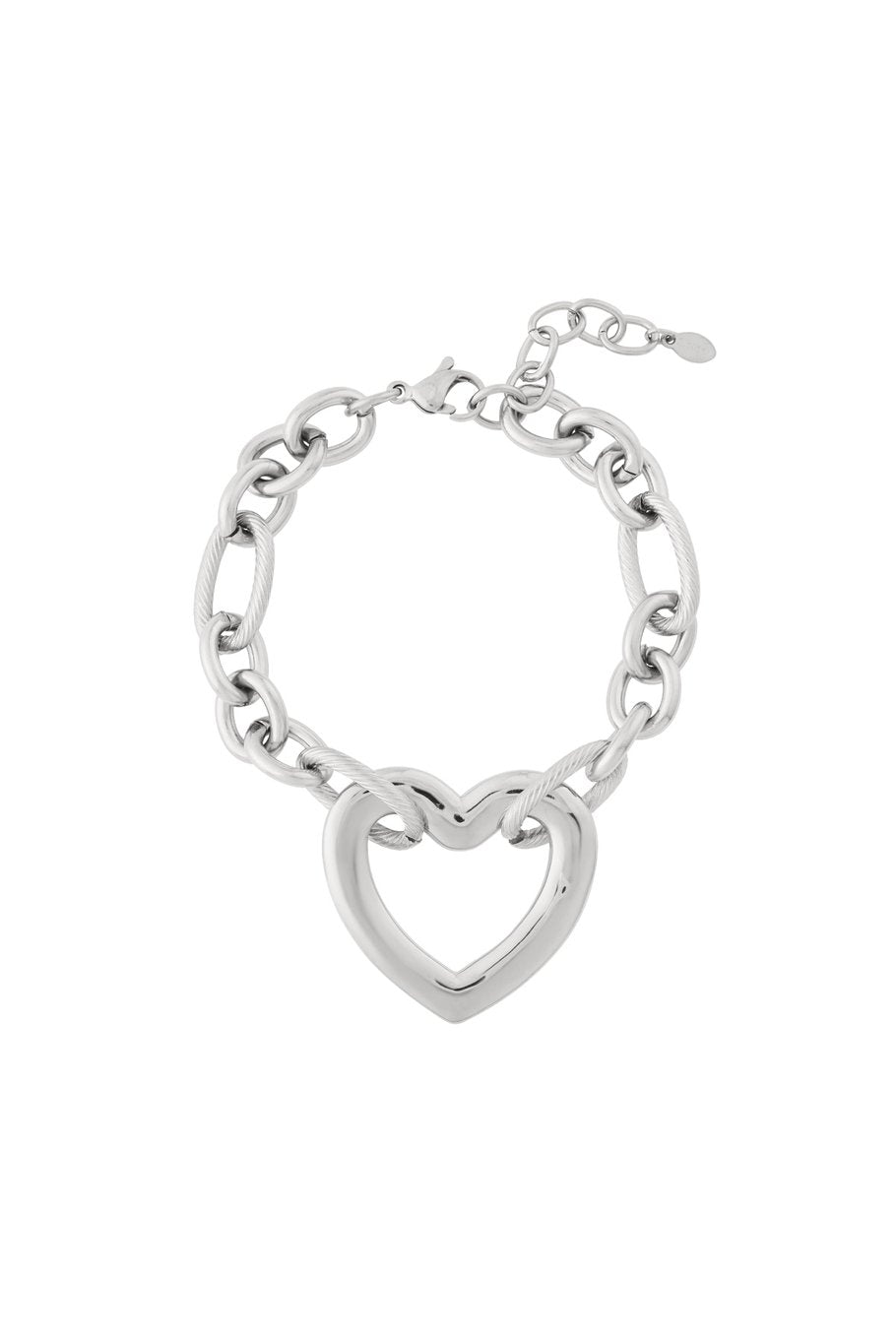 Armband Heart Link
