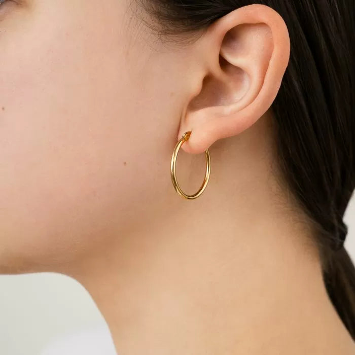 Oorbellen basic hoop
