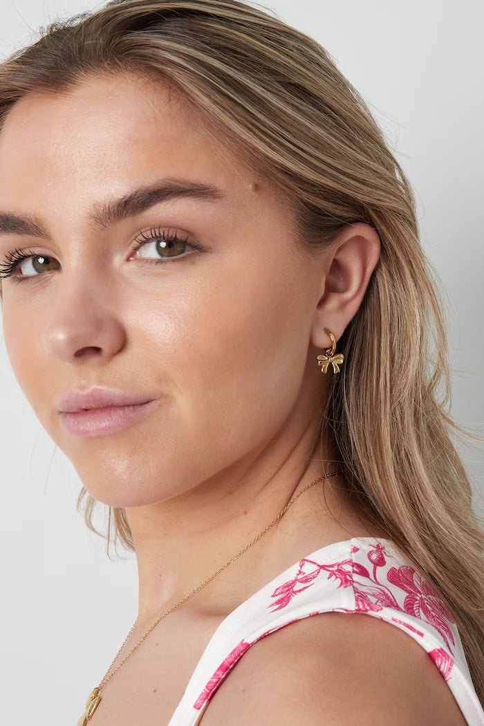 Oorbellen Simple Bow