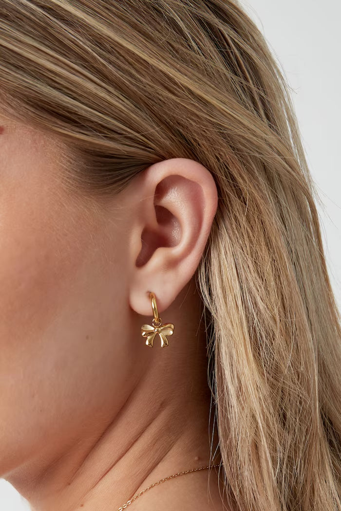 Oorbellen Simple Bow