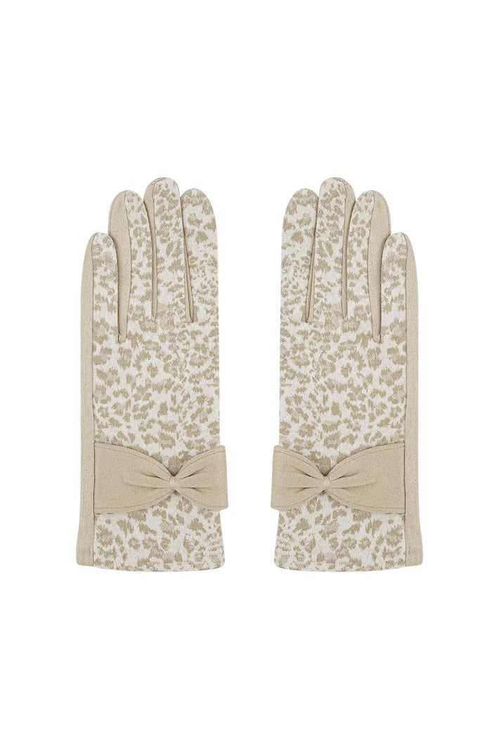 Handschoenen Leopard chic - Licht