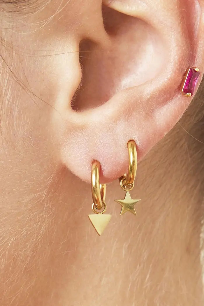 Oorbellen Mini star