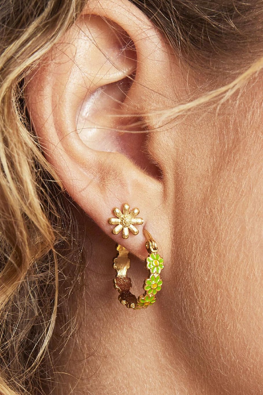 Ear-studs Daisy