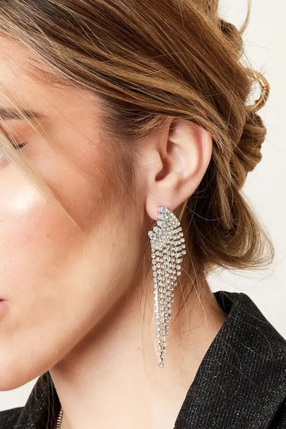 Oorbellen Fairy Wings Zilver