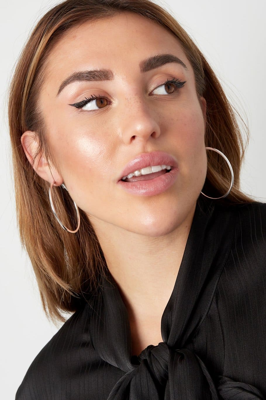 Oorbellen big basic hoop