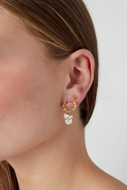Oorbellen Lovely little pearls
