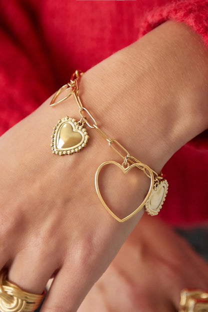 Armband Big Open Hearts