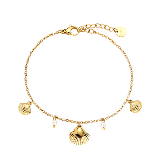 Armband Shell and pearls party
