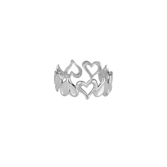 Ring heart bubbles