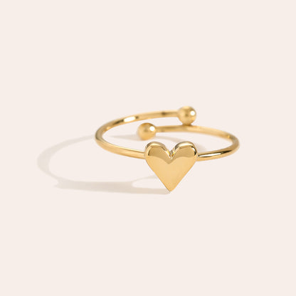 Ring Simple heart