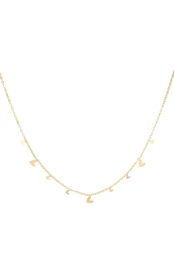 Ketting hearts all over