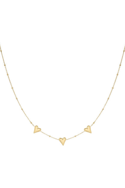 Ketting 3 hearts