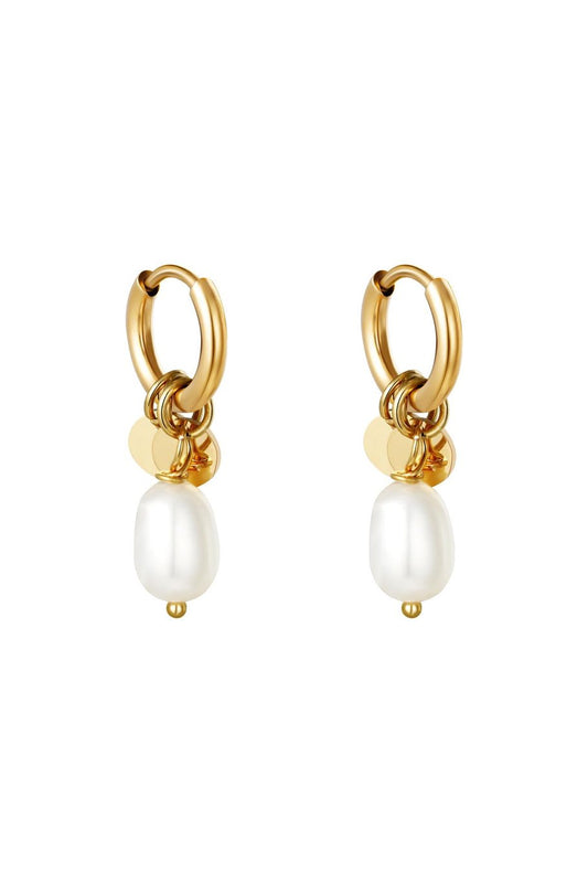 Oorbellen Pearl Drops