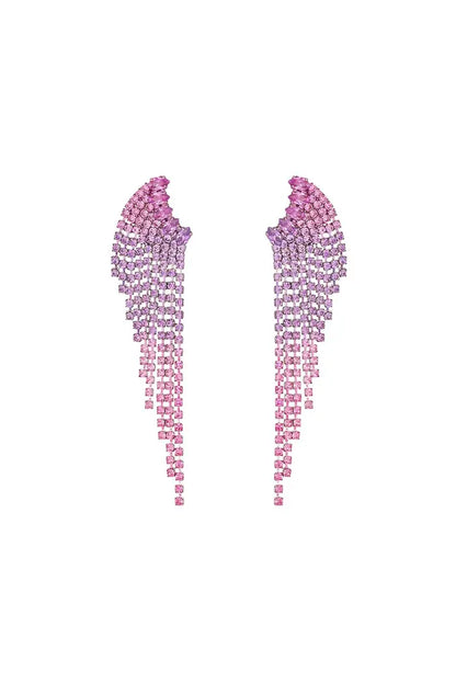 Oorbellen Fairy Wings Roze