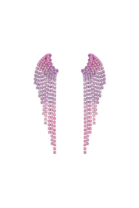 Oorbellen Fairy Wings Roze