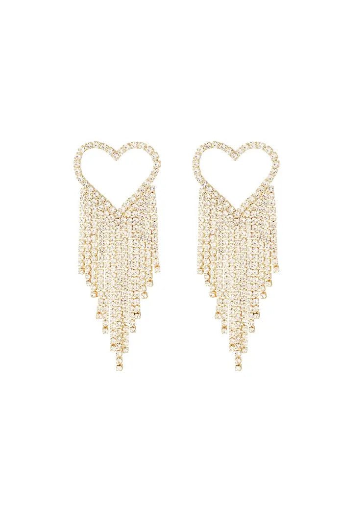Oorbellen Holiday Hearts Goud