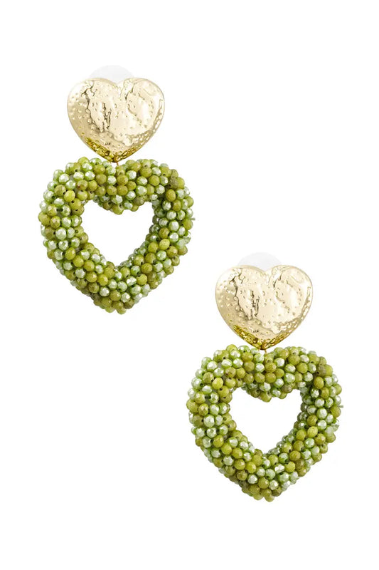 Oorbellen Imen groen