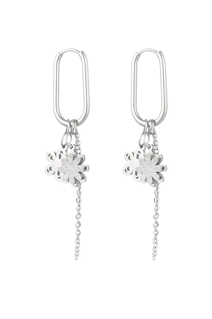 Oorbellen Flower charms