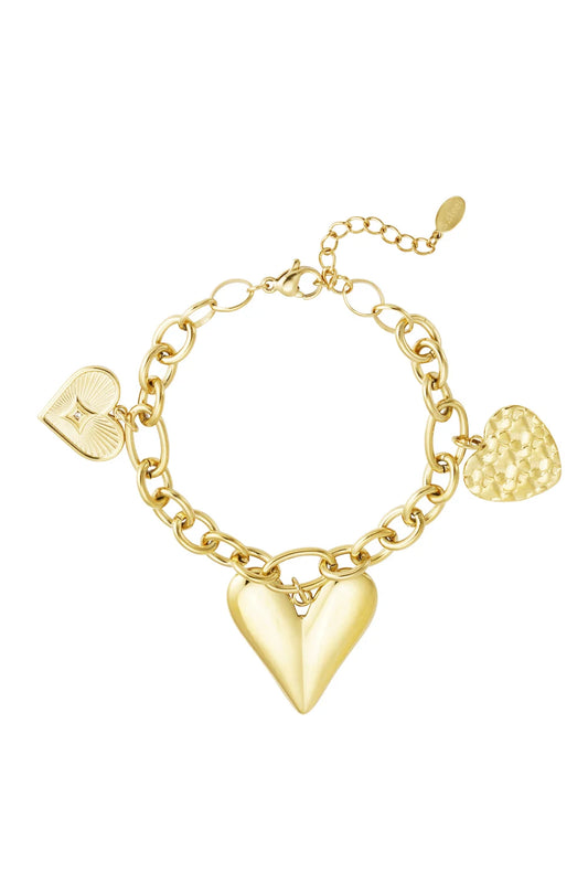 Armband Triple Hearts