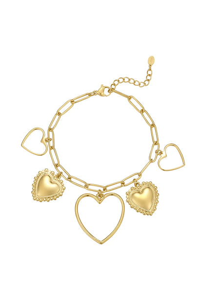 Armband Big Open Hearts