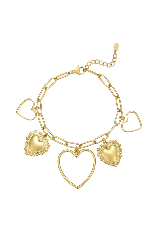 Armband Big Open Hearts