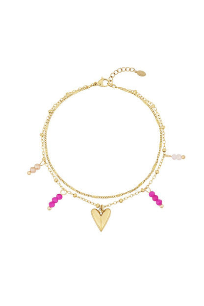 Armband Pink Heart