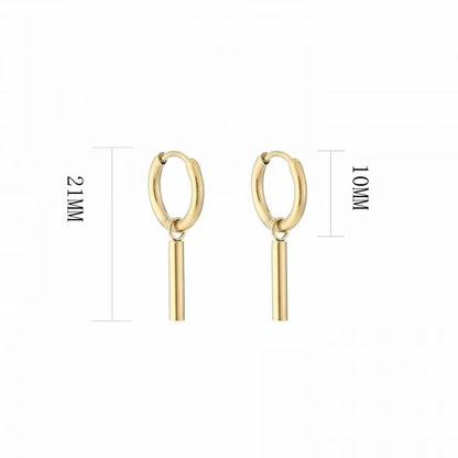 Oorbellen Simple Bar