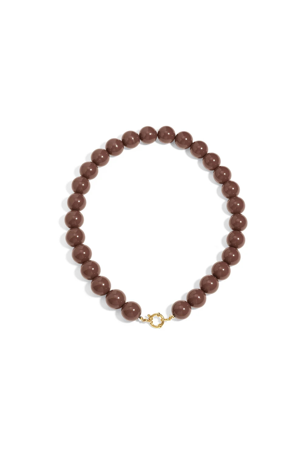 Ketting Bold Brown Beads