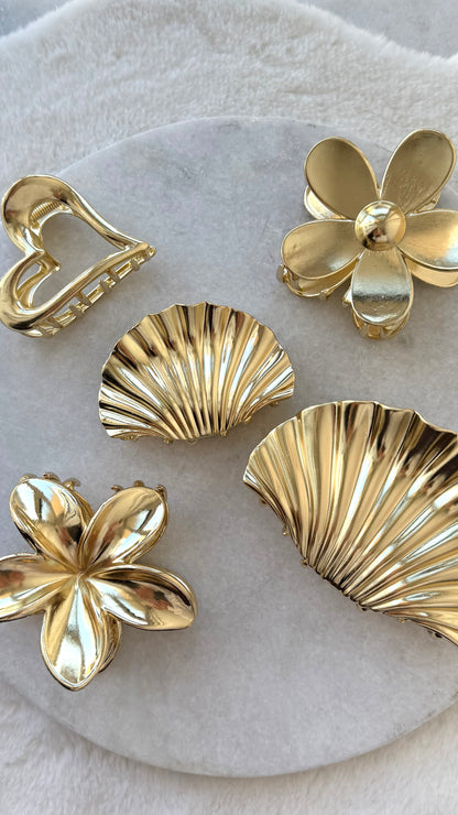 Haarclip Small Shell