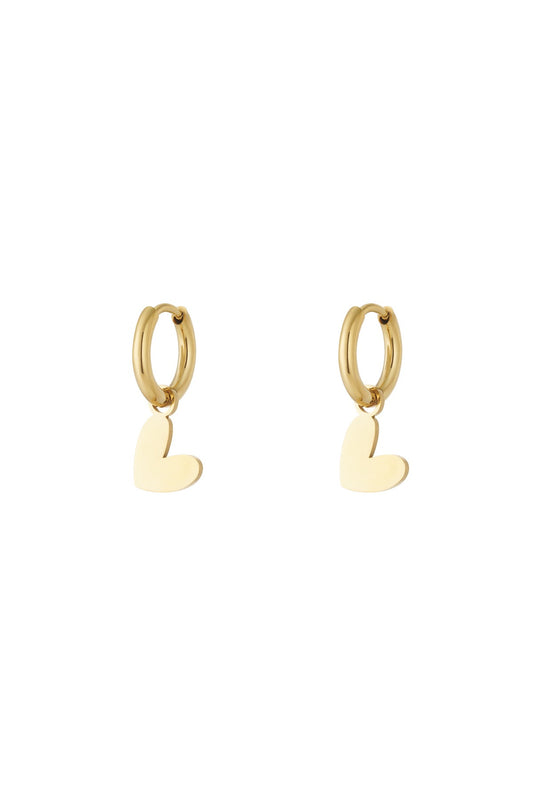 Oorbellen Pure heart