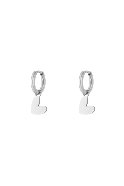 Oorbellen Pure heart