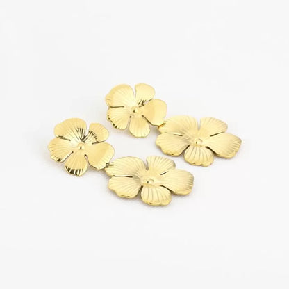Oorbellen Double Flower