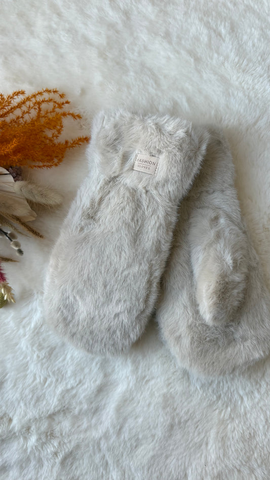 Wanten - Fluffy beige