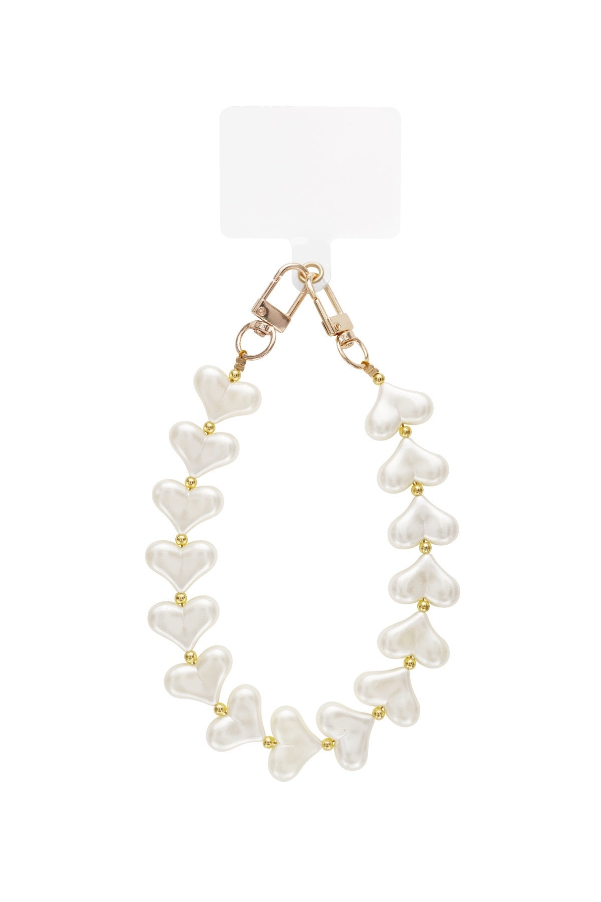 Telefoonkoord Hearts - Pearly