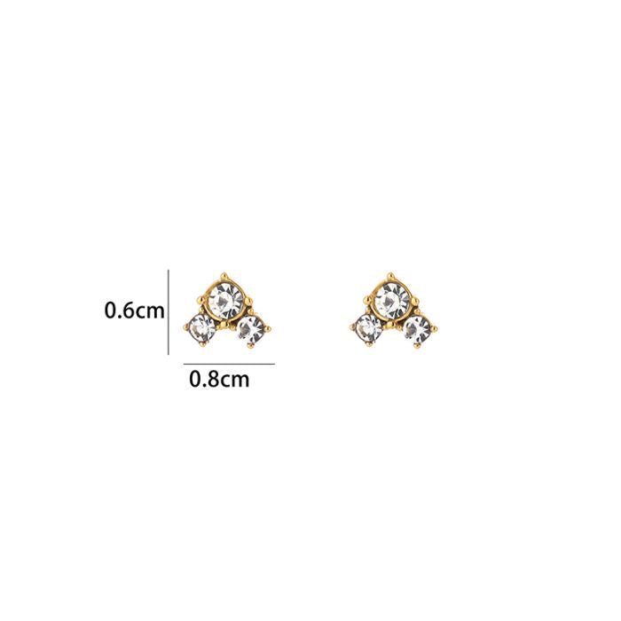Oorstuds Trinity Sparkle