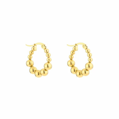 Oorbellen Oval Dots