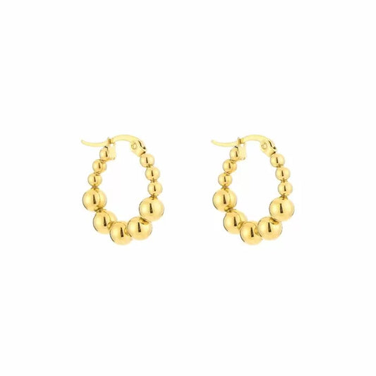 Oorbellen Oval Dots
