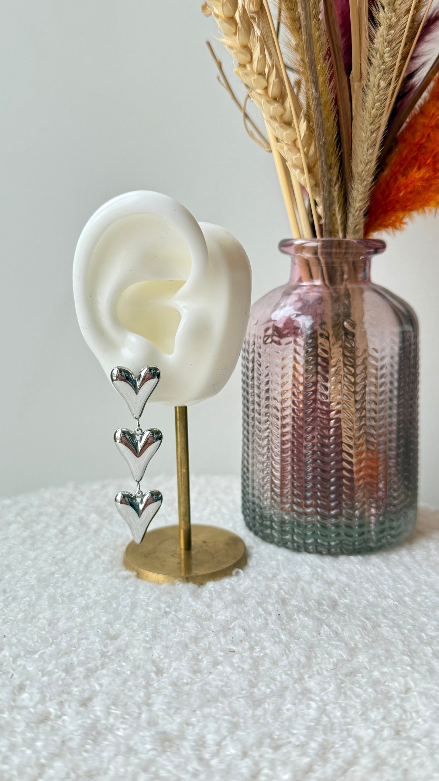 Oorbellen Love me 3 times