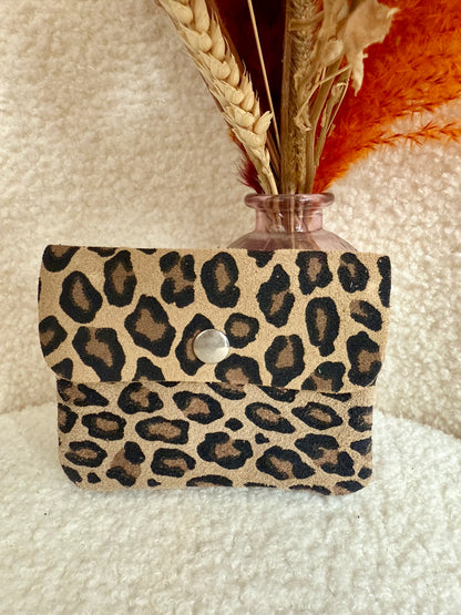 Portemonneetje Leopard Vibes klein