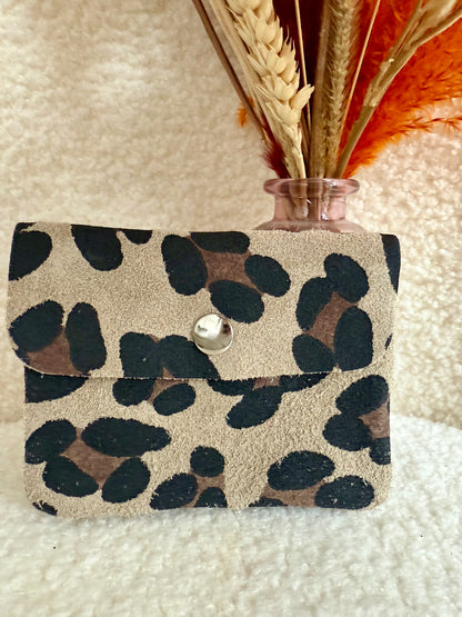 Portemonneetje Leopard Vibes klein