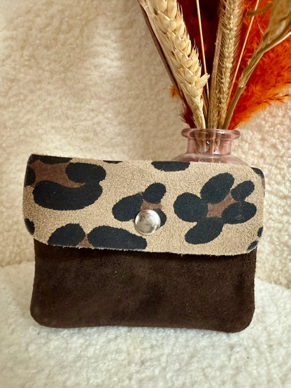 Portemonneetje Leopard Vibes klein