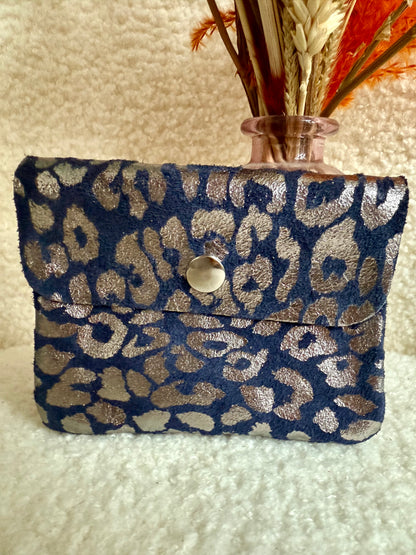 Portemonneetje Metallic Leopard Spots