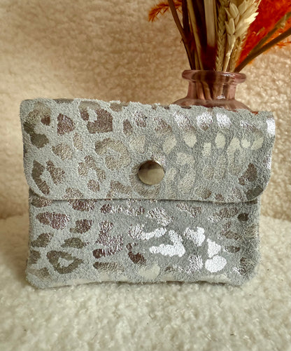 Portemonneetje Metallic Leopard Spots
