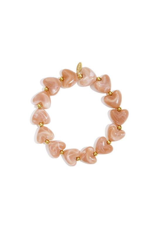 Armband sweet hearts - Lever